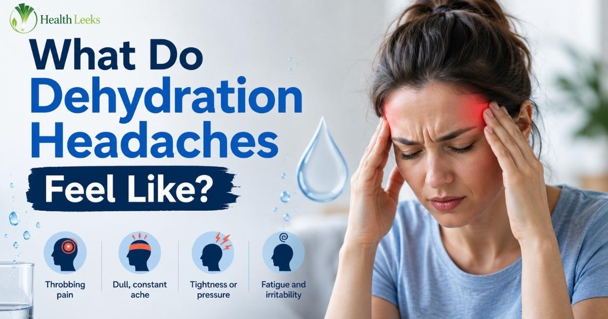 What Do Dehydration Headaches Feel Like?  