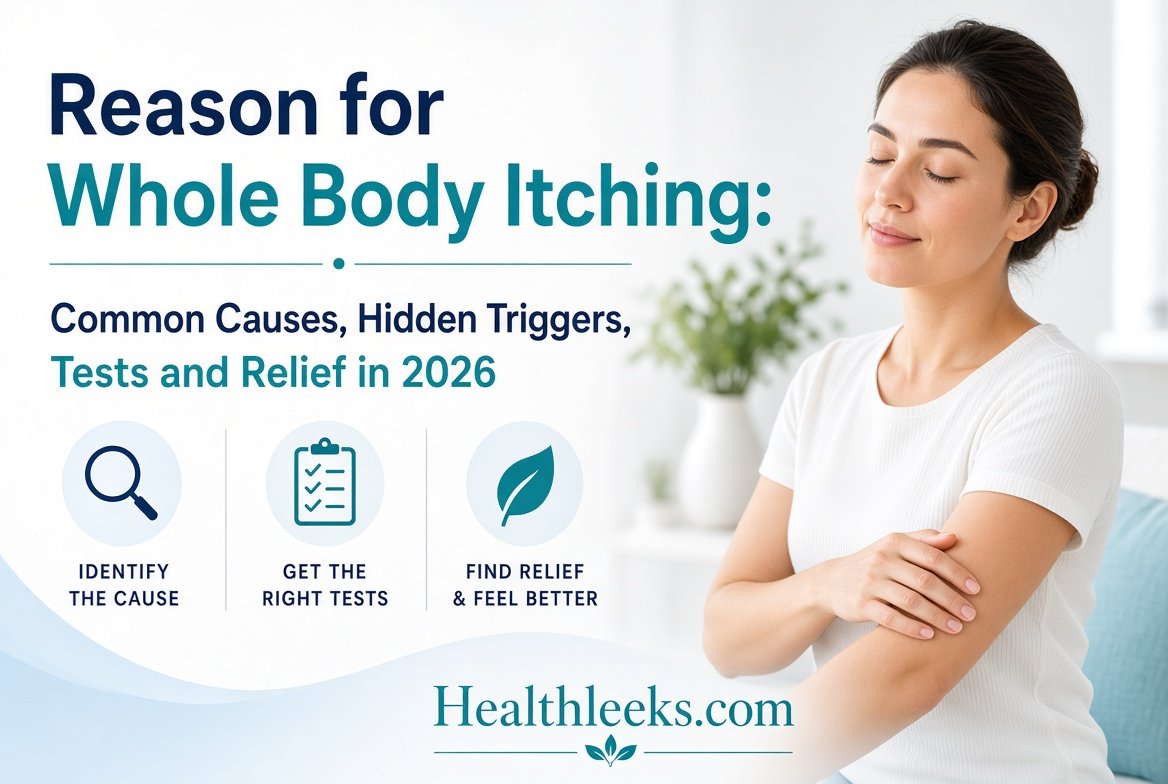Reason for Whole Body Itching: Common Causes, Hidden Triggers, Tests and Relief in 2026