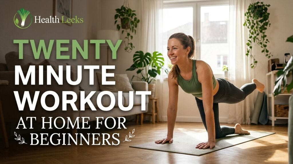 20 Minute Workout at Home for Beginners