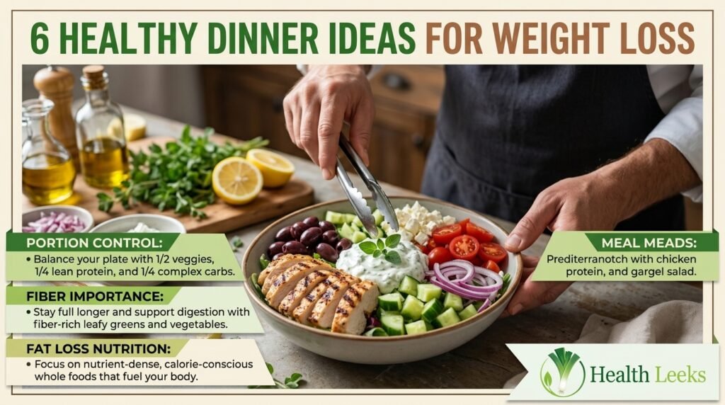 6 Healthy Dinner Ideas for Weight Loss