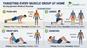 Full Body Workout at Home Without Equipment