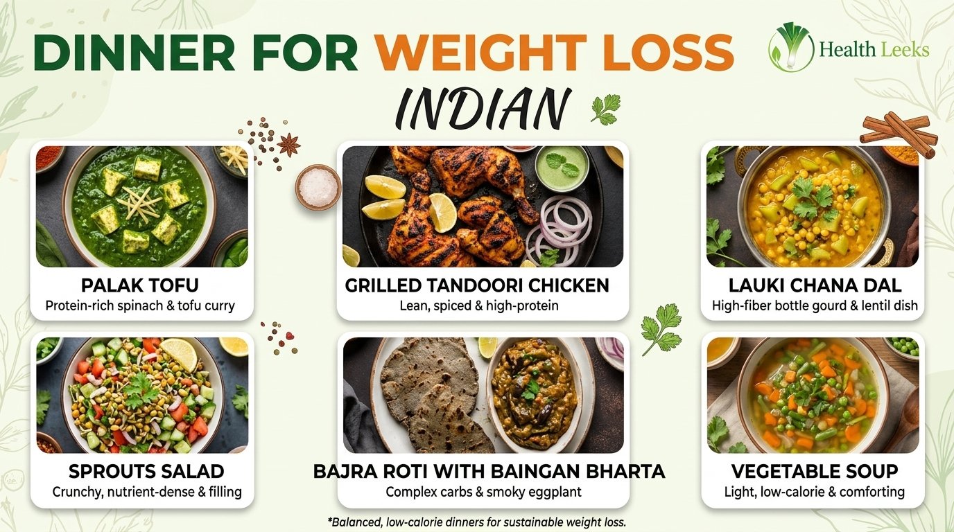 Dinner for Weight Loss Indian