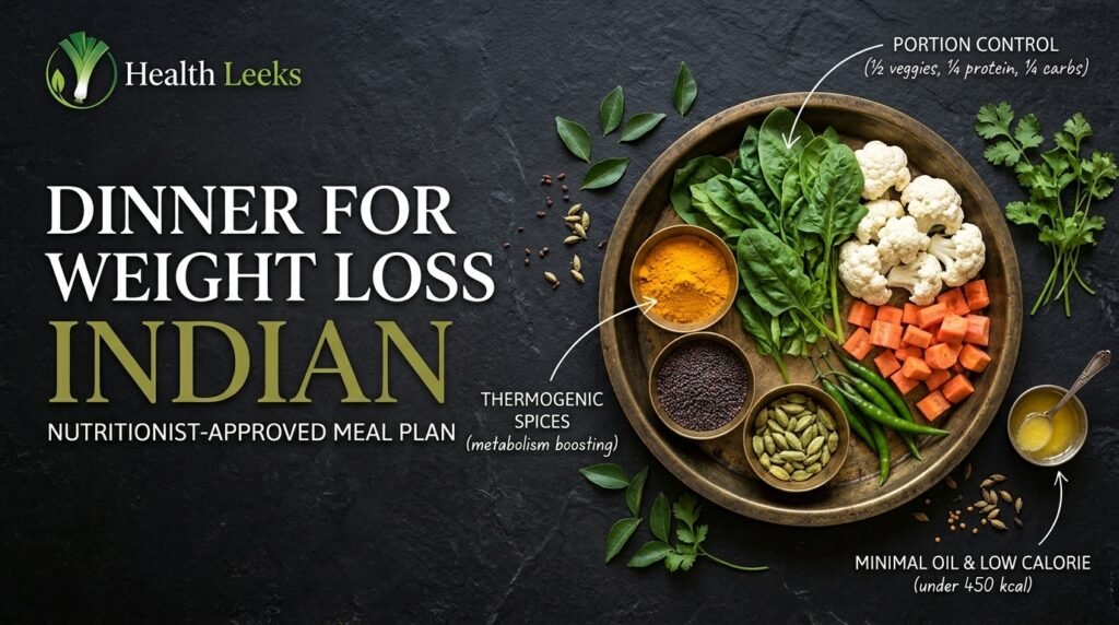 Dinner for Weight Loss Indian