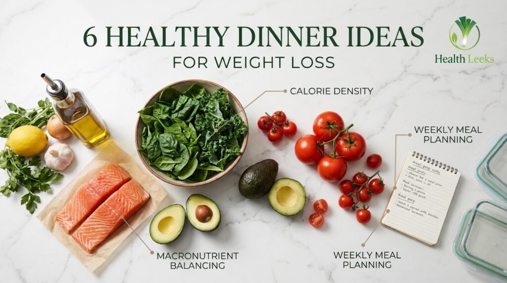 6 Healthy Dinner Ideas for Weight Loss