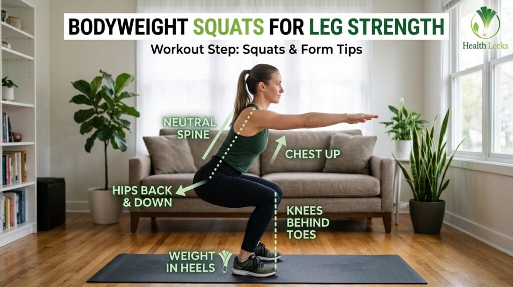 20 Minute Workout at Home for Beginners